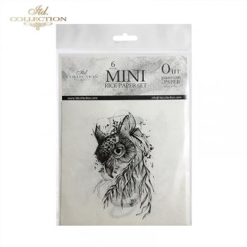 Zestaw papierów ryżowych (HS code 48021000) RSM012