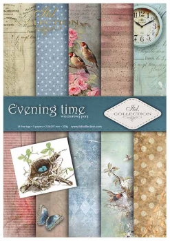 Zestaw do scrapbooking (HS code 48025890) SCRAP-011 ''Evening time''