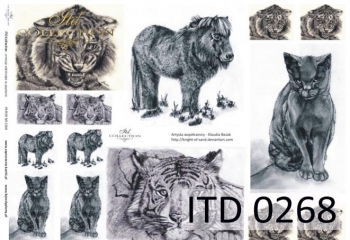 Papier decoupage (HS code 48025700) D0268M